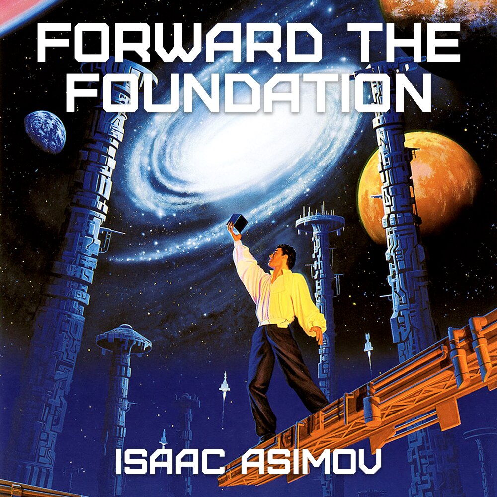 Audiobook cover for Complete Isaac Asimov's Foundation Series Books 1-7 (Foundation, Foundation and Empire, Second Foundation, Foundation's Edge, Foundation and Earth, Prelude to Foundation, Forward the Foundation)