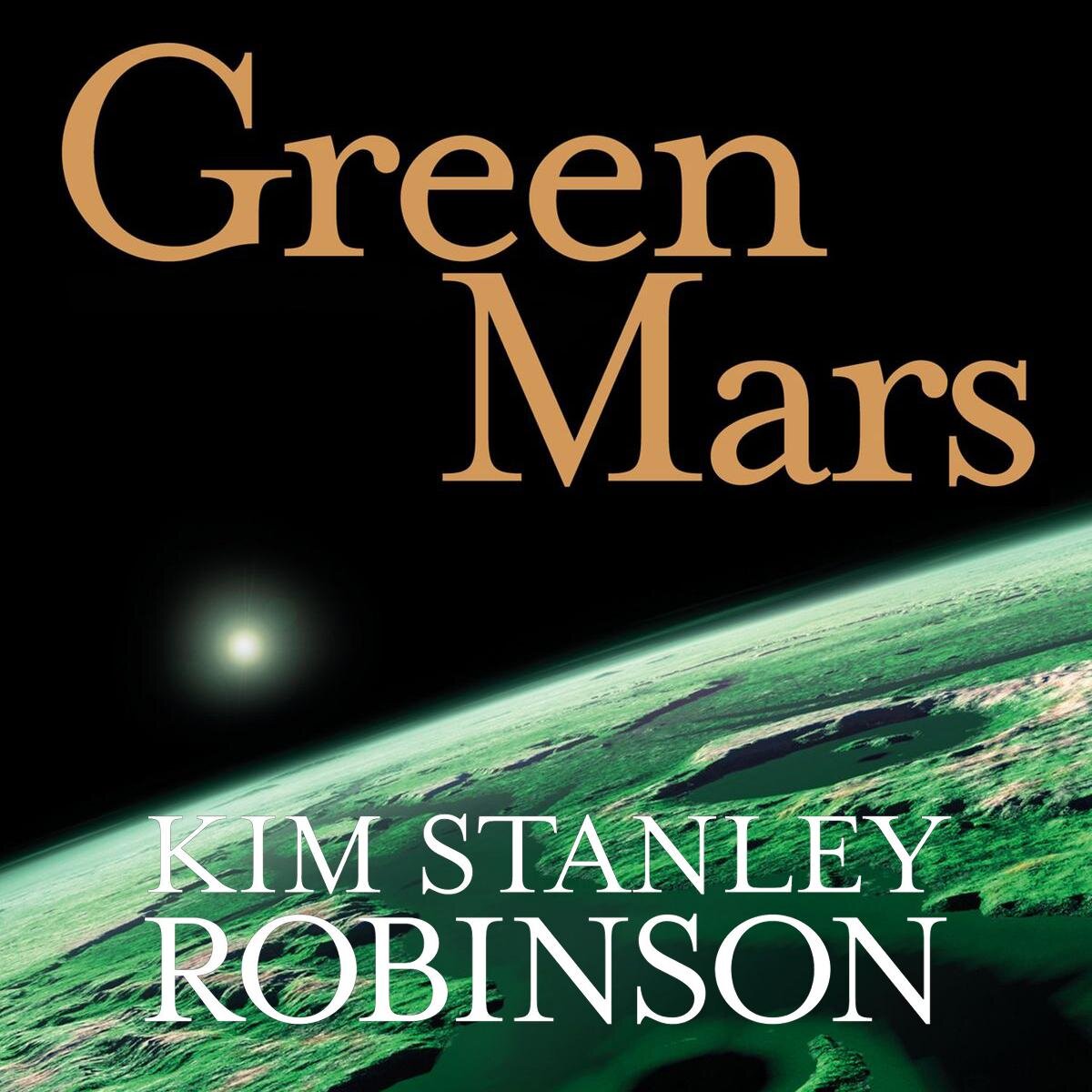 Audiobook cover for Kim stanley robinson mars trilogy 3 books collection set