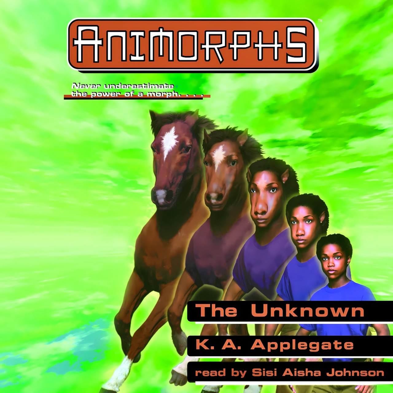 Audiobook cover for The Unknown