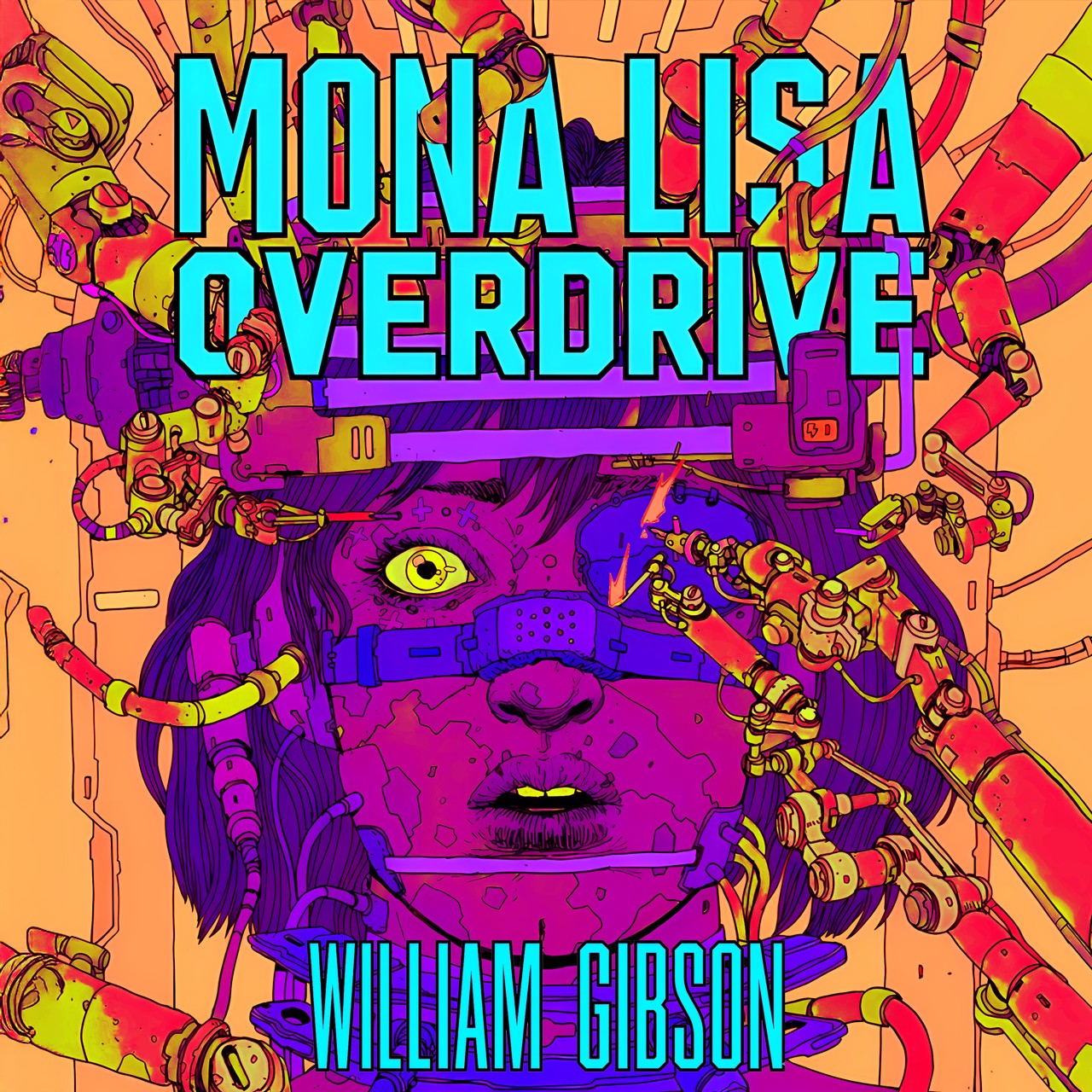 Audiobook cover for Mona Lisa Overdrive