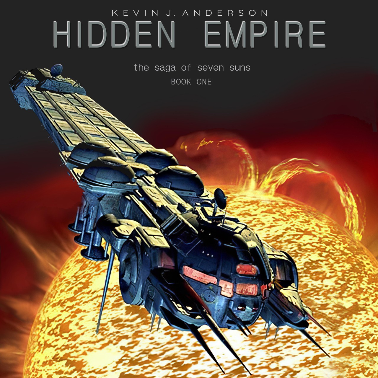 Audiobook cover for Hidden Empire