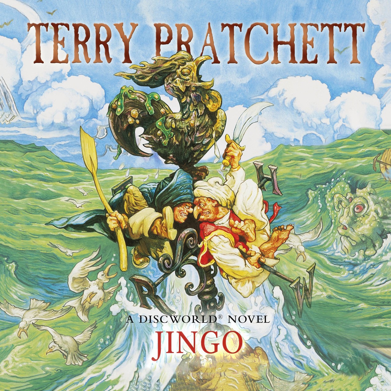 Audiobook cover for By Terry Pratchett Jingo : Discworld
