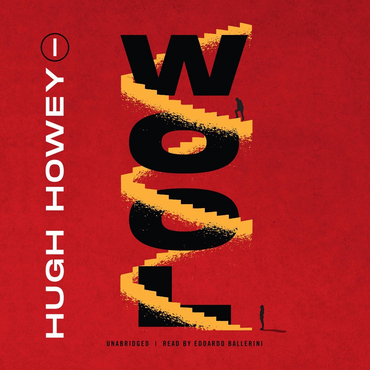 Audiobook cover for Hugh Howey's Wool