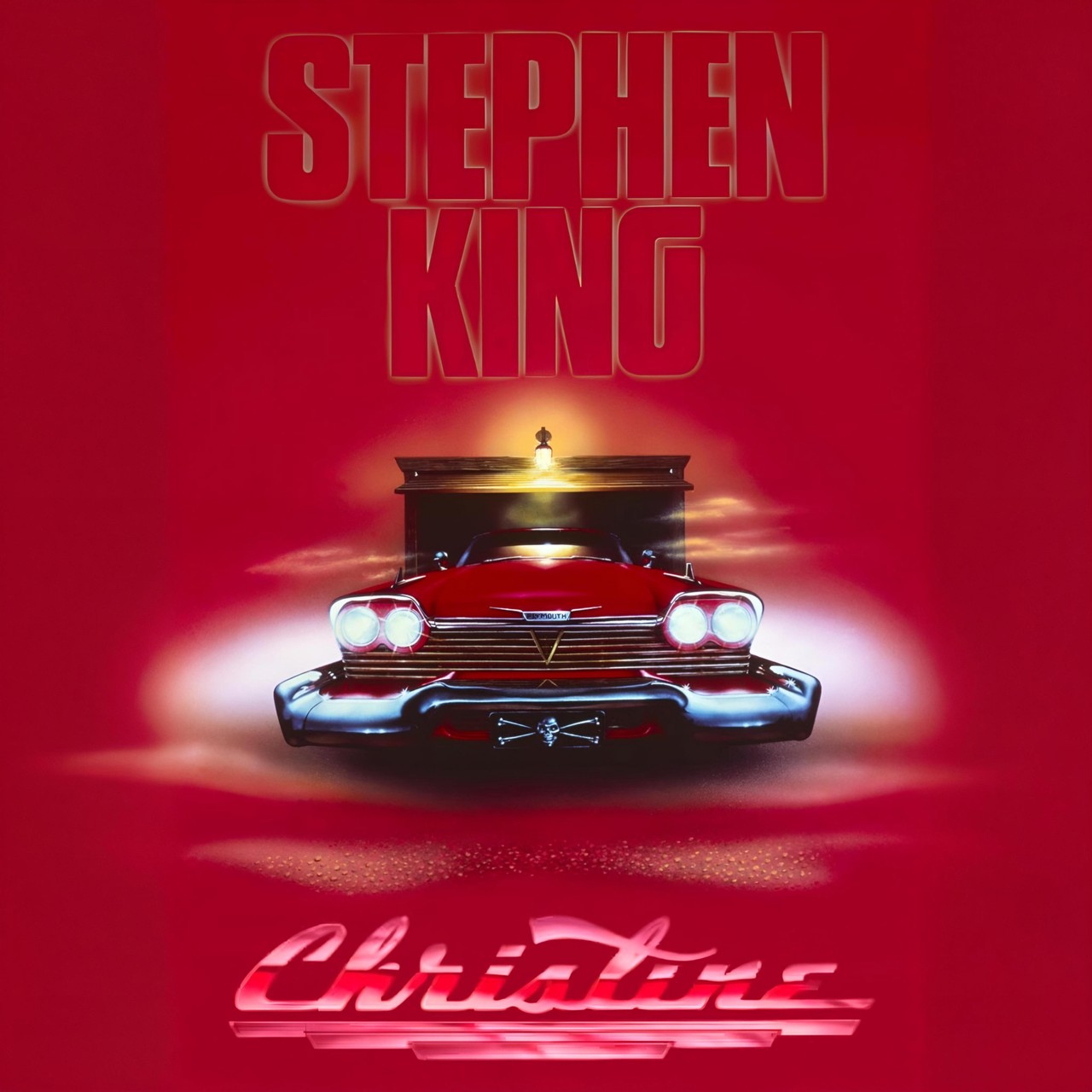 Audiobook cover for Christine