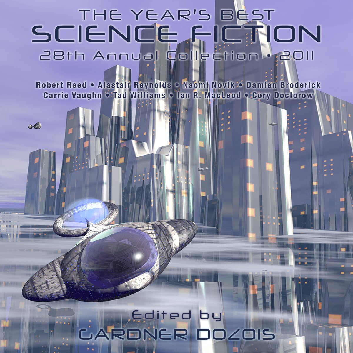 Audiobook cover for The Year's Best Science Fiction: Twenty-Eighth Annual Collection