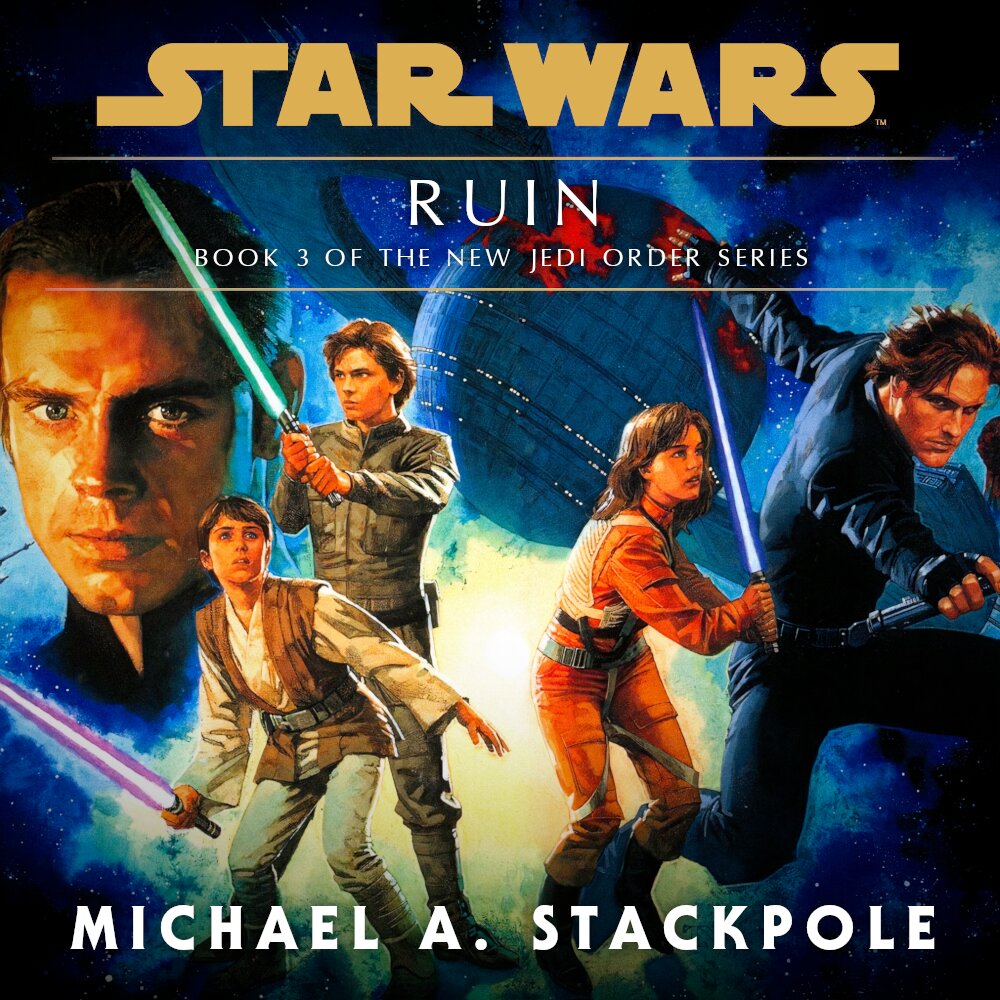 Audiobook cover for Star Wars - The New Jedi Order - Dark Tide II - Ruin