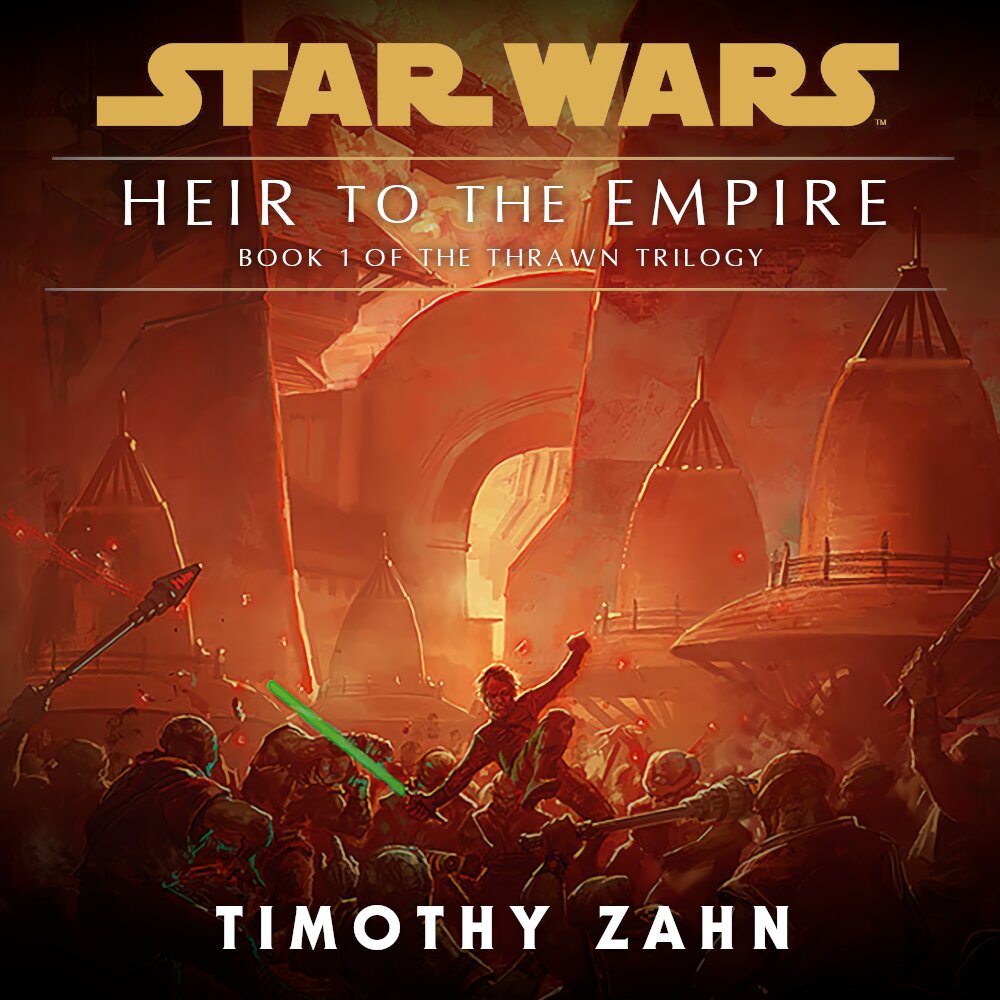 Audiobook cover for Star Wars - Thrawn Trilogy - Heir to the Empire