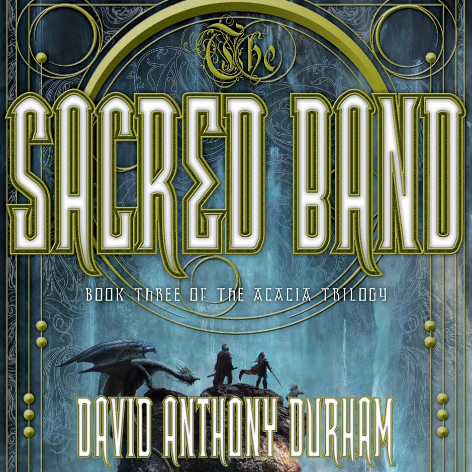Audiobook cover for The Sacred Band
