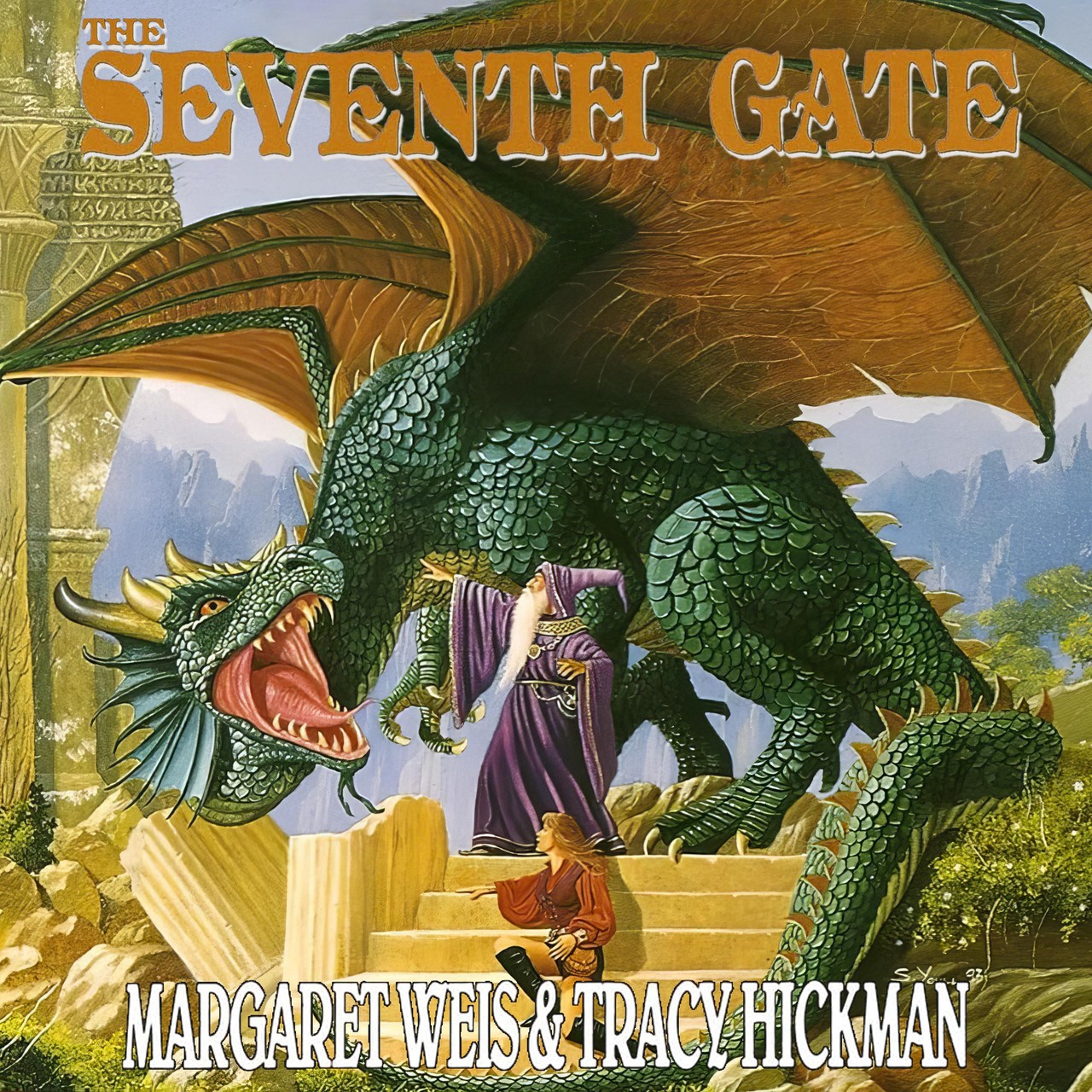 Audiobook cover for The Seventh Gate
