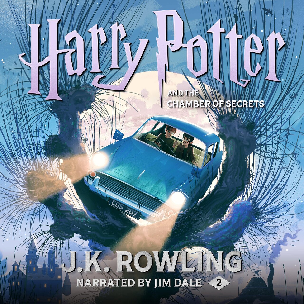 Audiobook cover for Harry Potter and the Chamber of Secrets