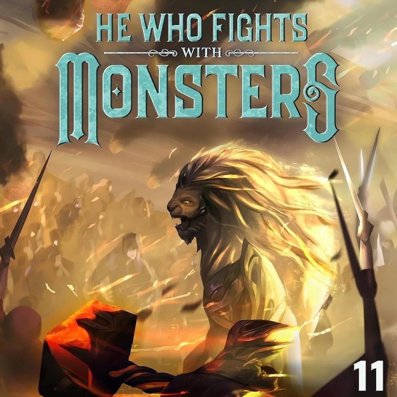 Audiobook cover for He Who Fights with Monsters 11