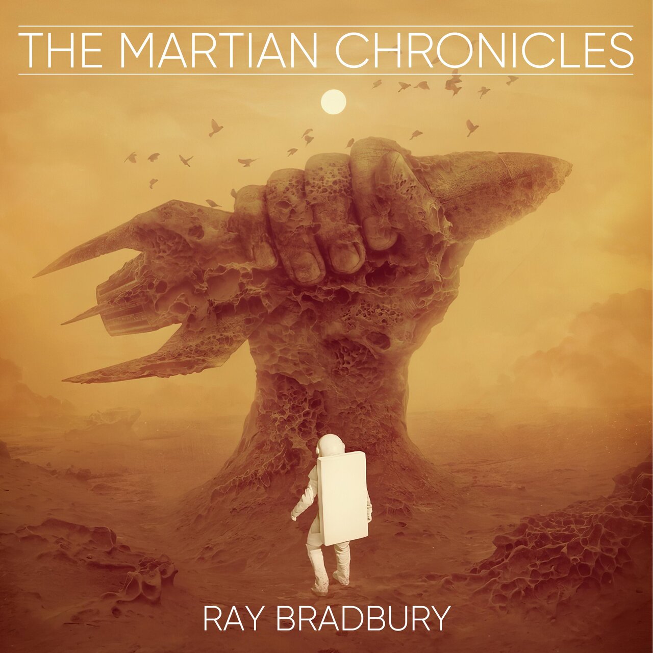 Audiobook cover for The Martian Chronicles