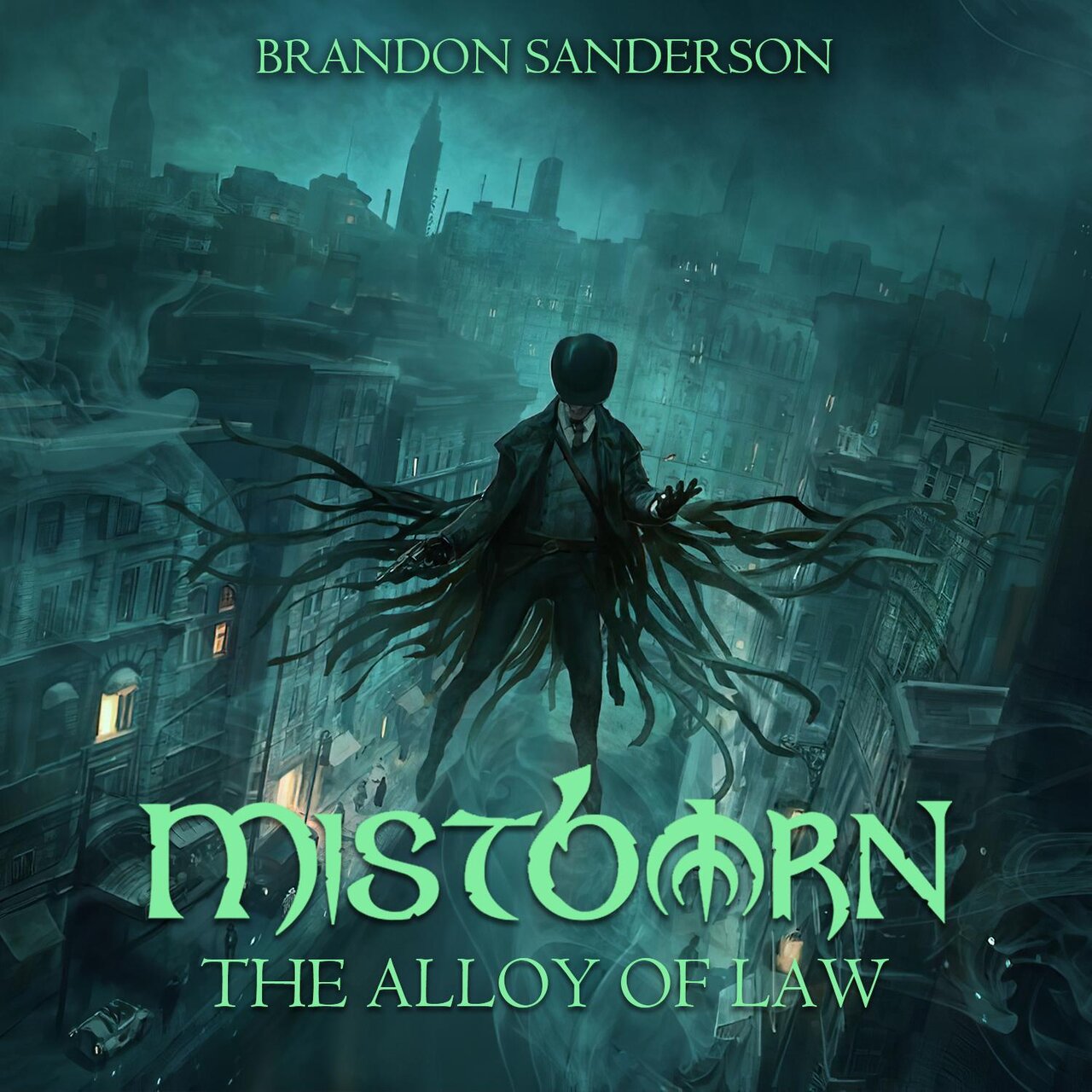 Audiobook cover for The Alloy of Law