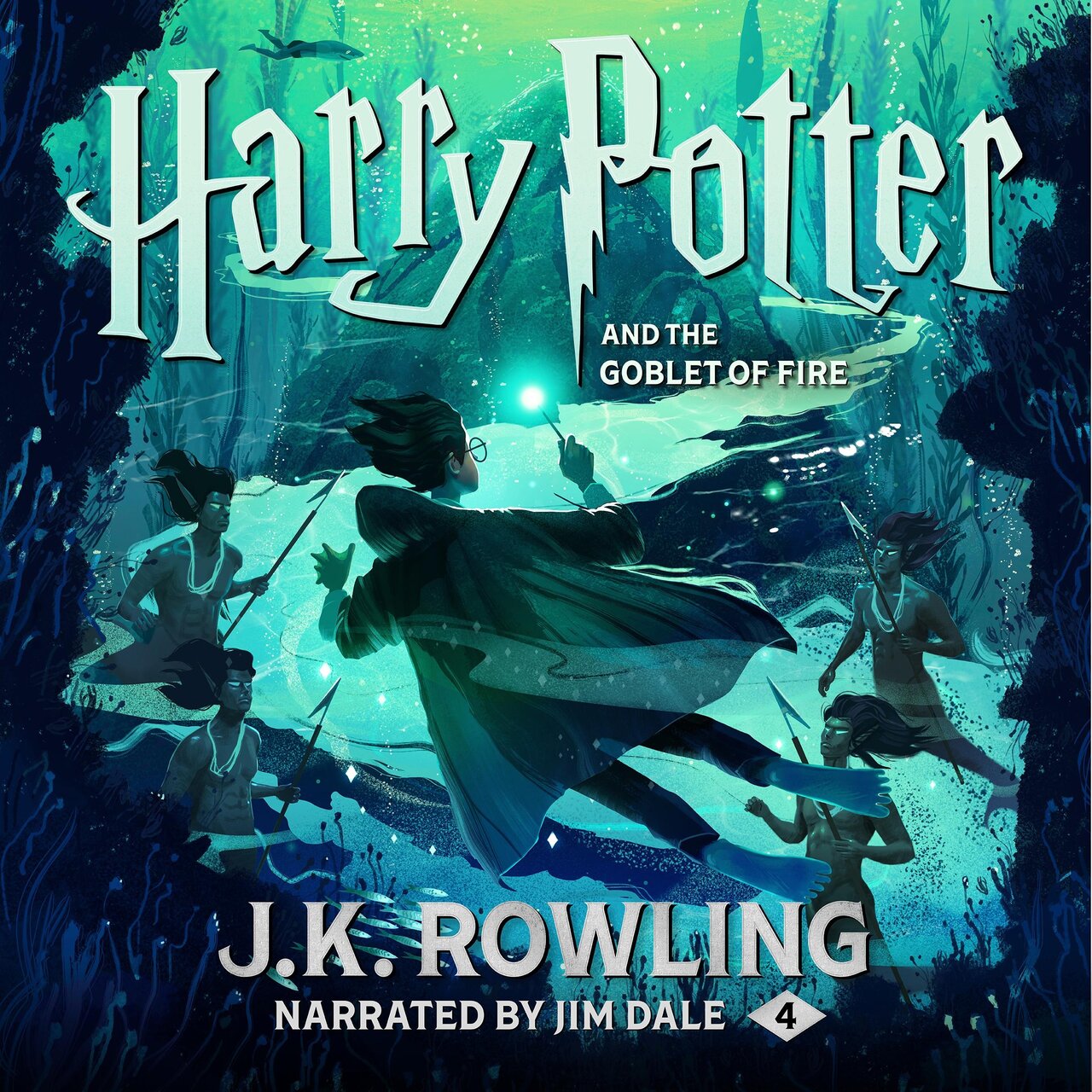 Audiobook cover for Harry Potter and the Goblet of Fire