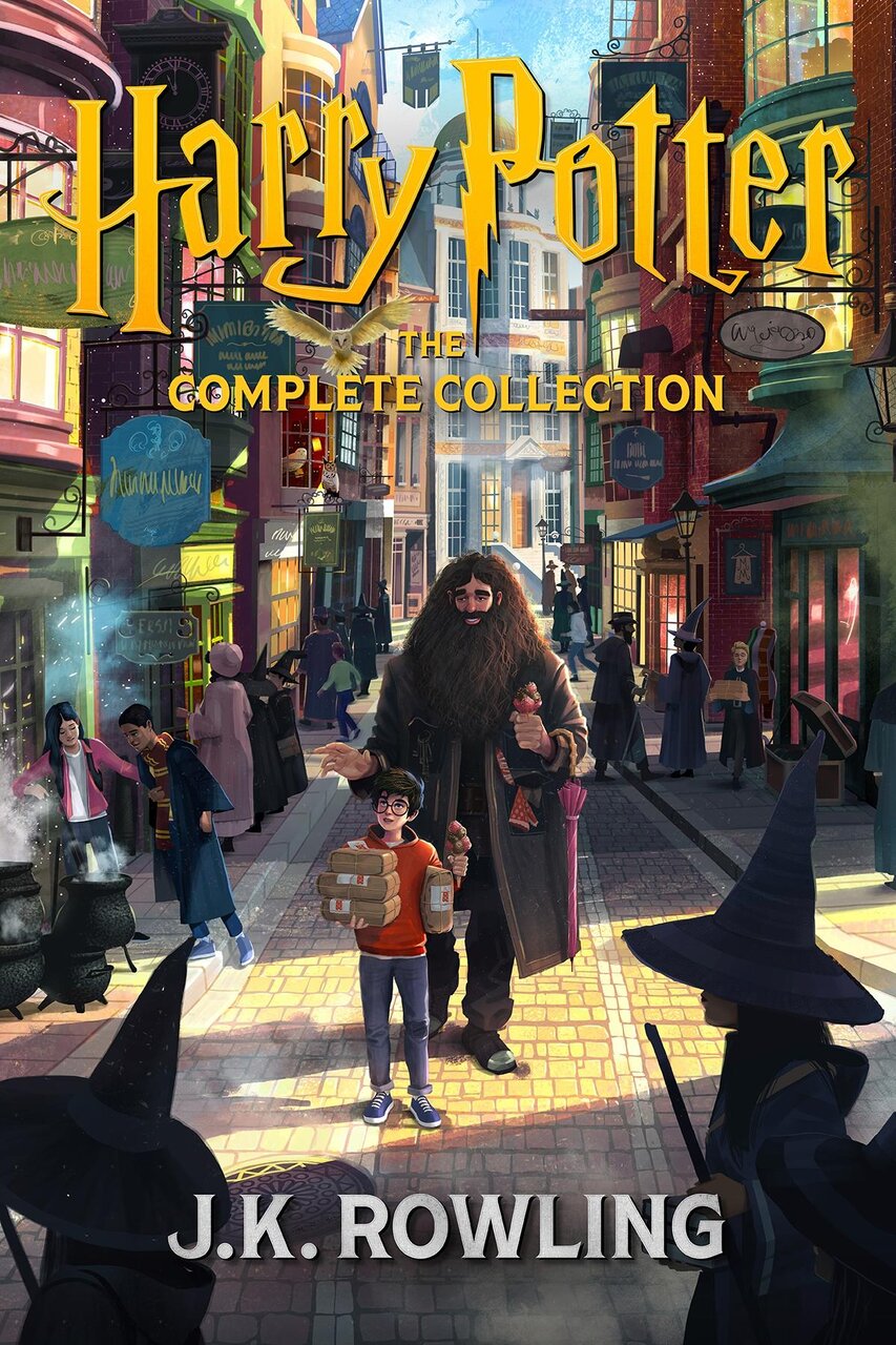 Audiobook cover for Harry Potter Complete Collection