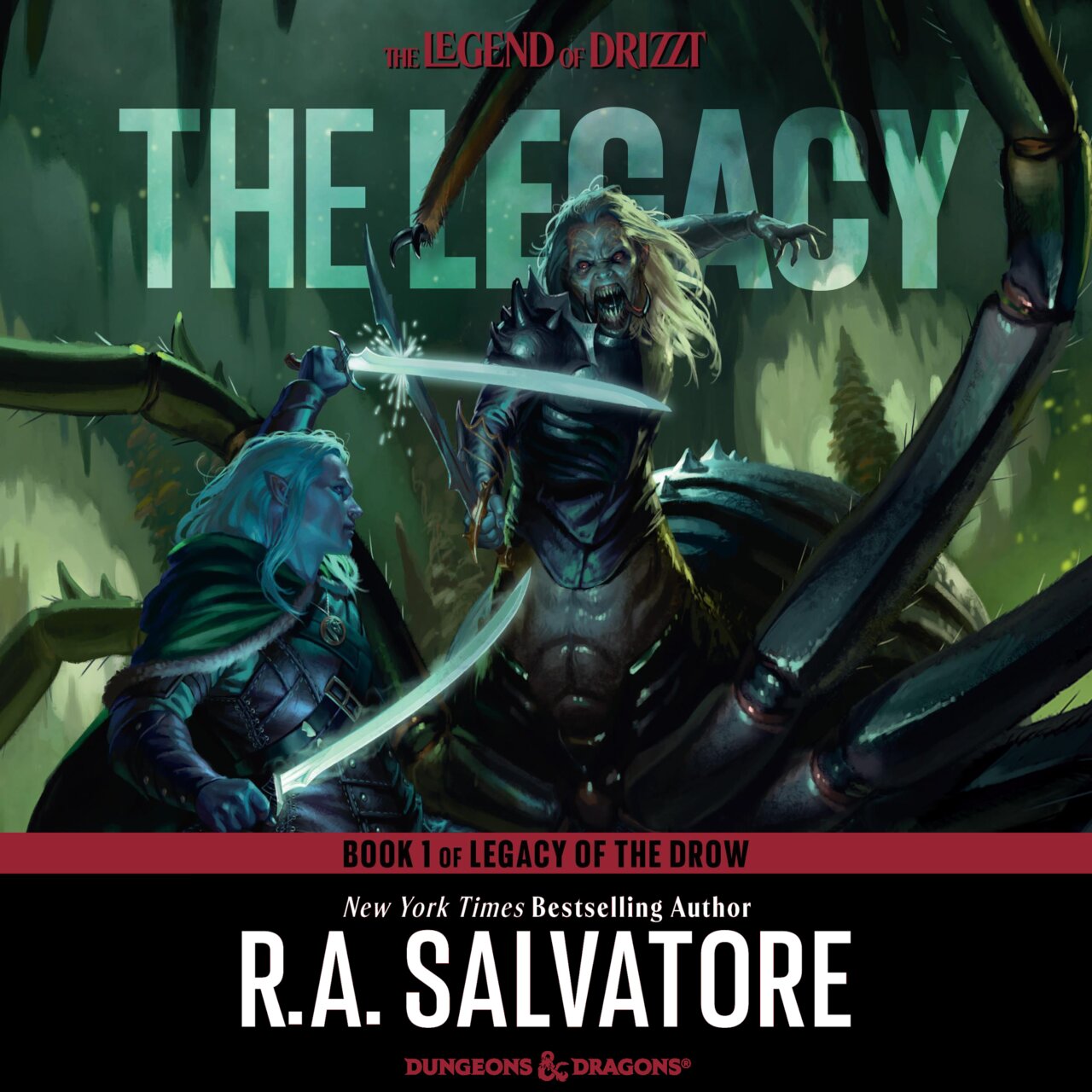 Audiobook cover for Legacy : Dungeons and Dragons