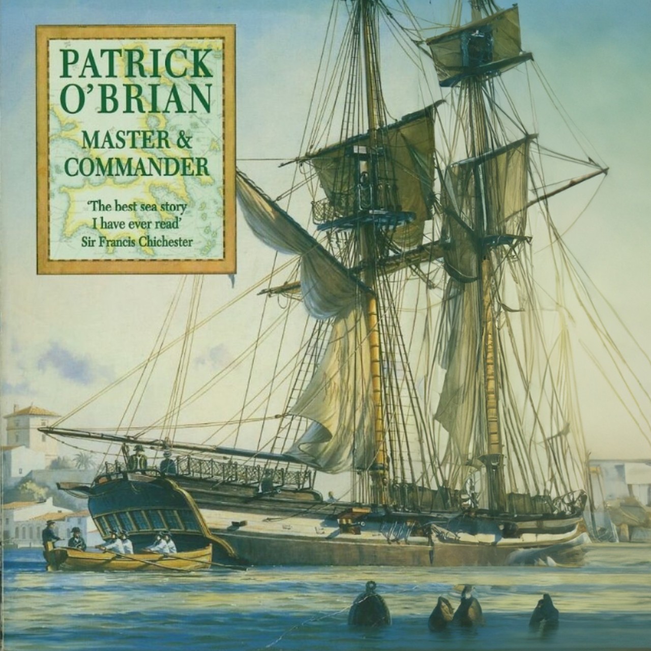 Audiobook cover for MASTER & COMMANDER.