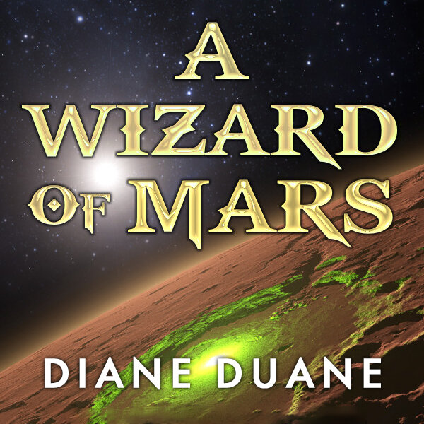 Audiobook cover for A wizard of Mars