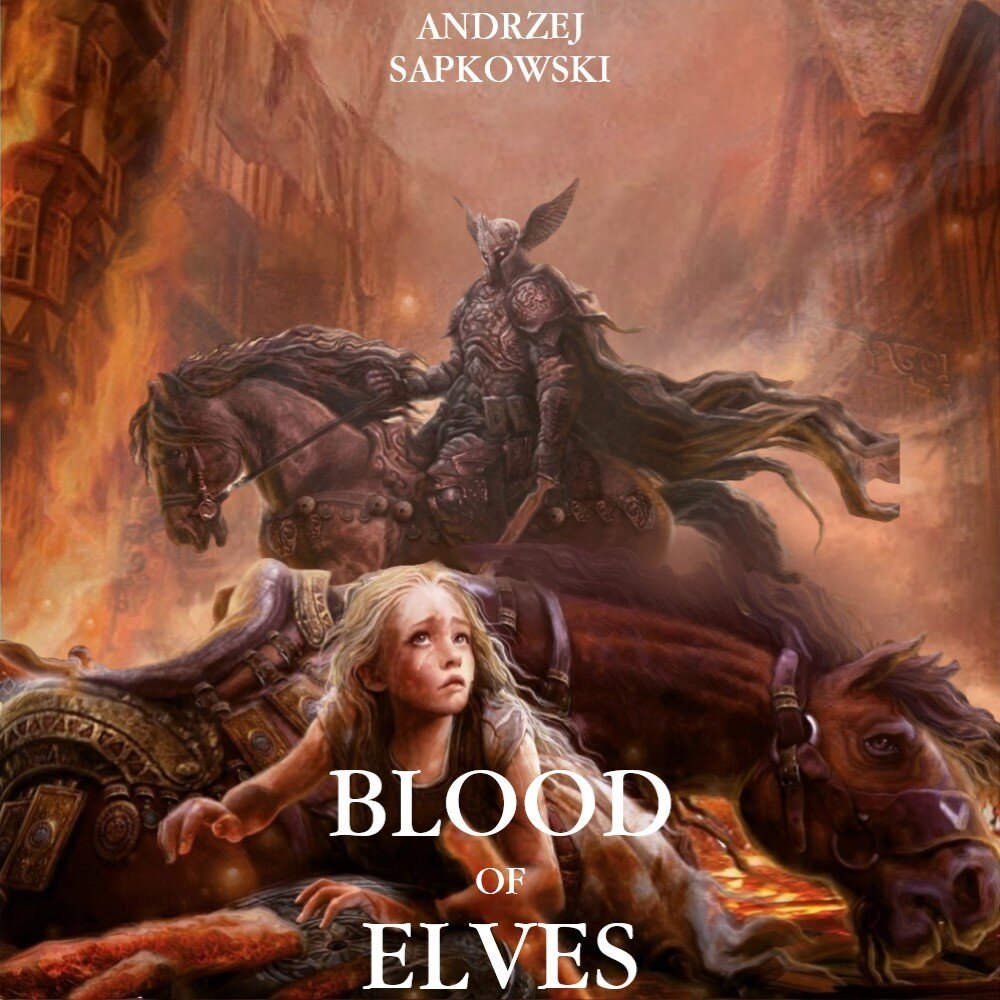 Audiobook cover for Krew elfów