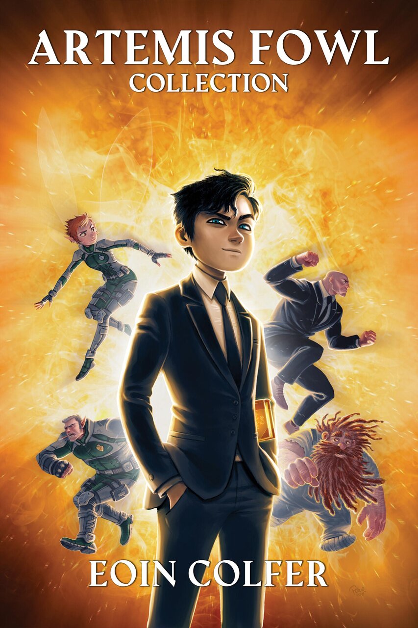 Audiobook cover for Artemis Fowl and the Arctic Incident