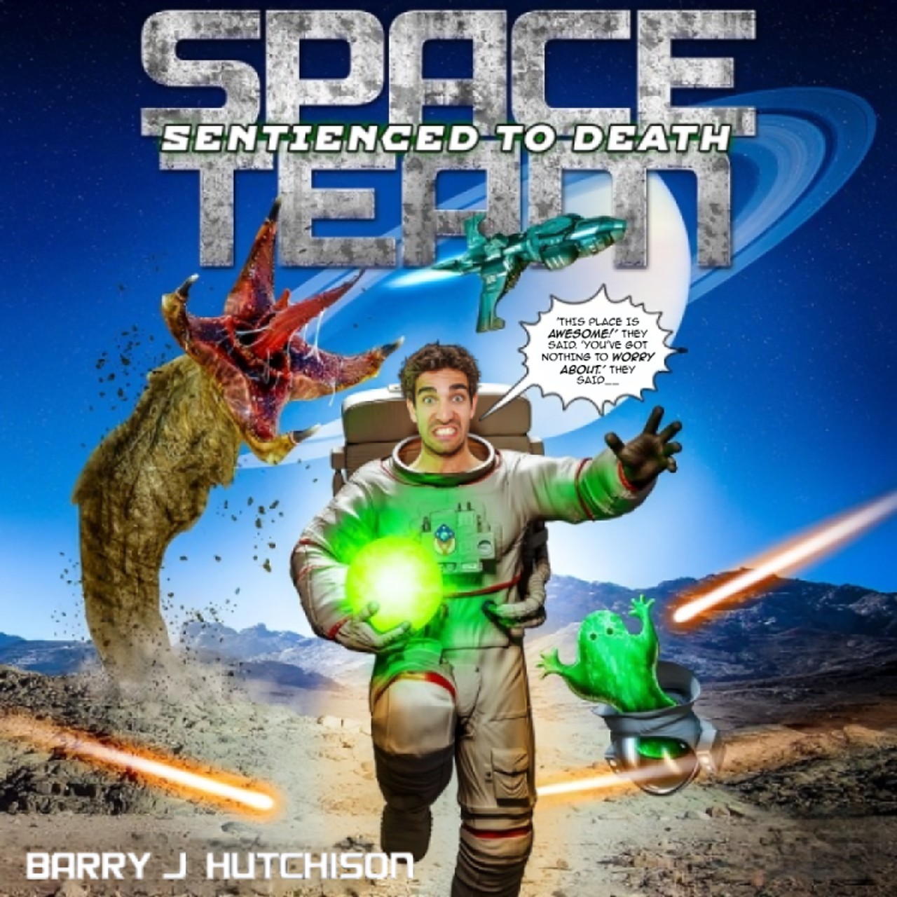 Audiobook cover for Space Team