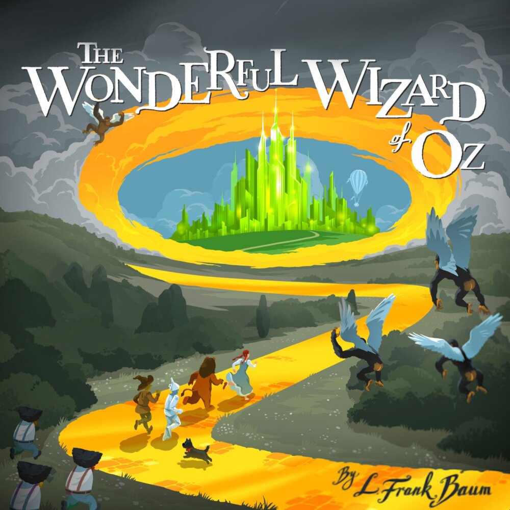 Audiobook cover for The Wonderful Wizard of Oz