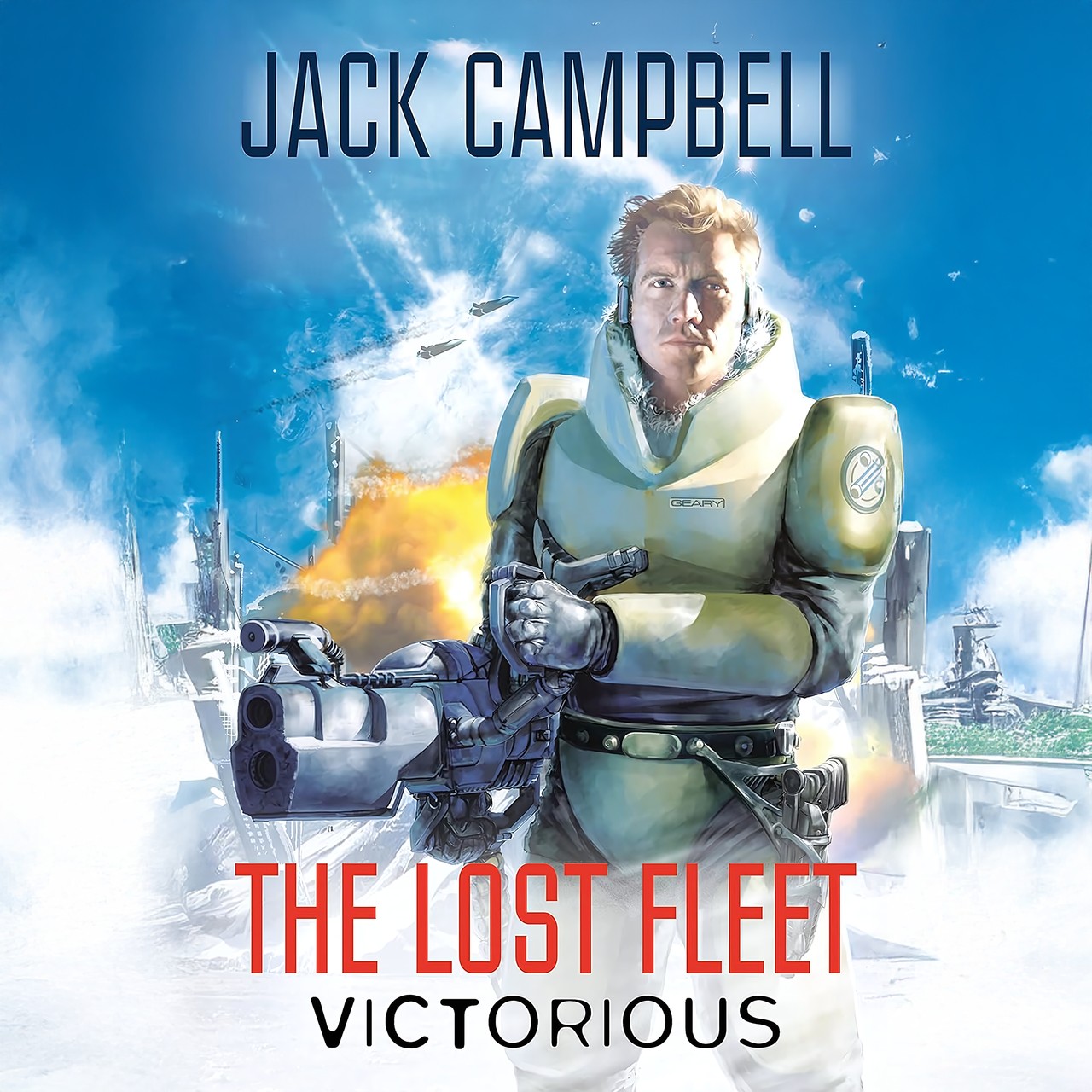 Audiobook cover for The lost fleet: Victorious