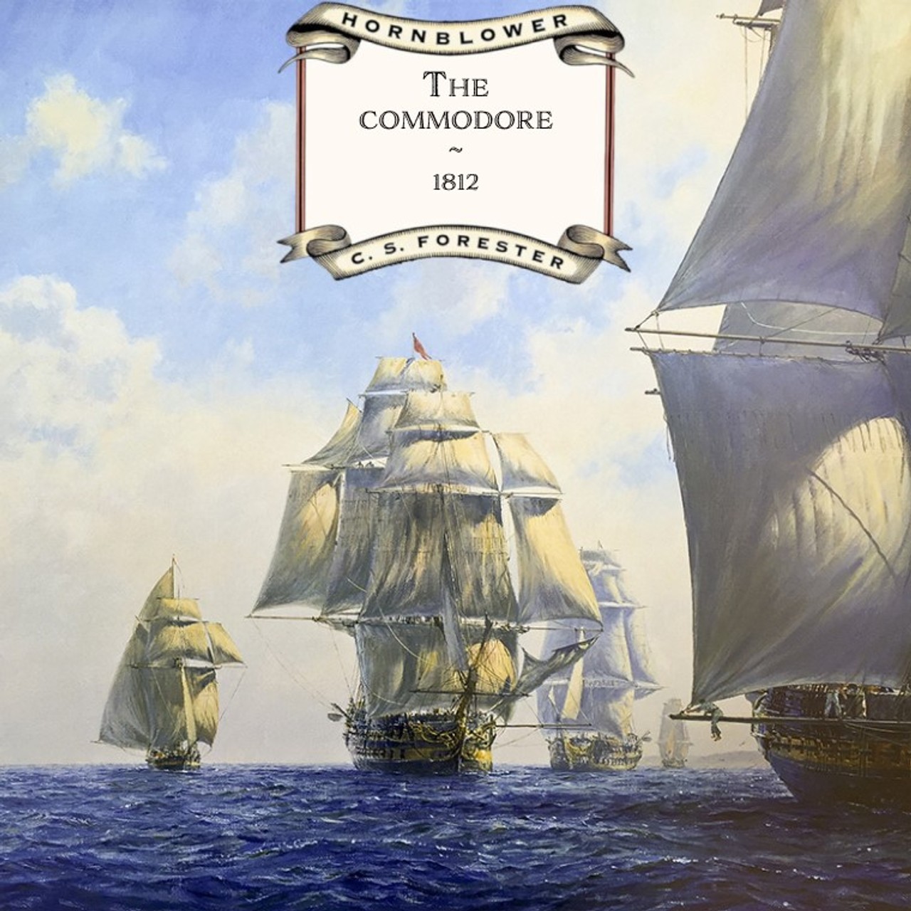Audiobook cover for Commodore Hornblower