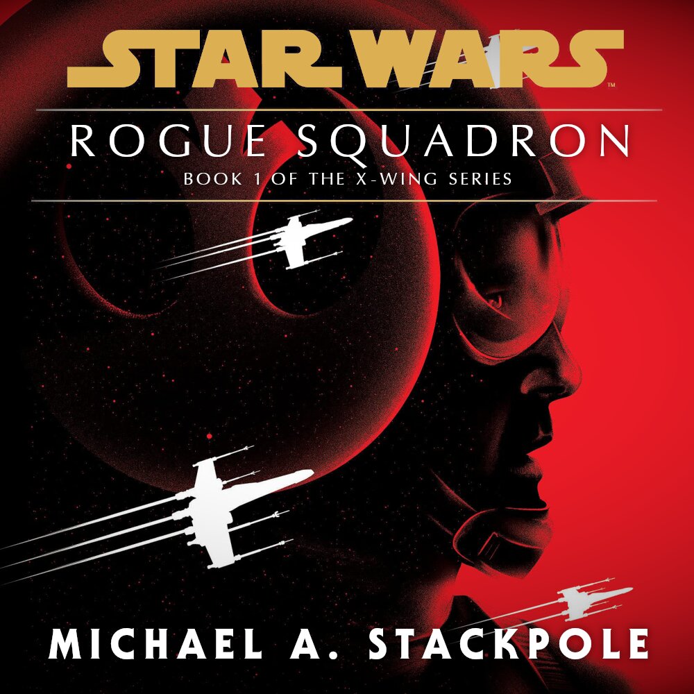Audiobook cover for Star Wars: Rogue Squadron
