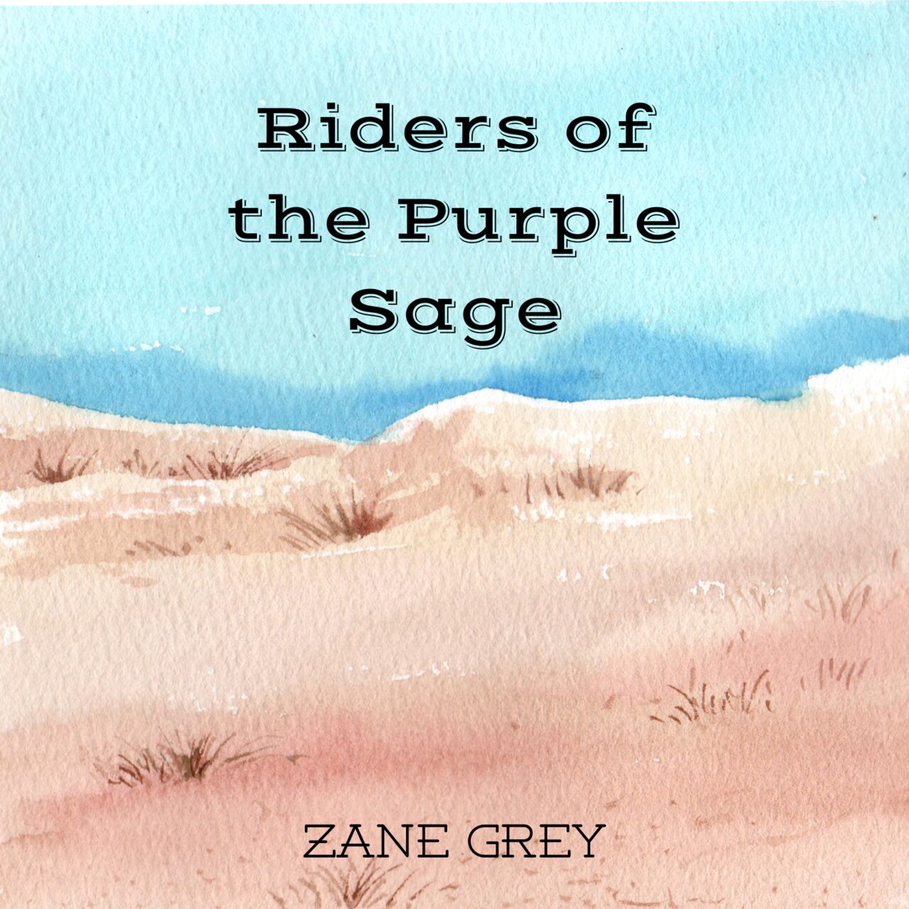 Audiobook cover for Riders of the Purple Sage