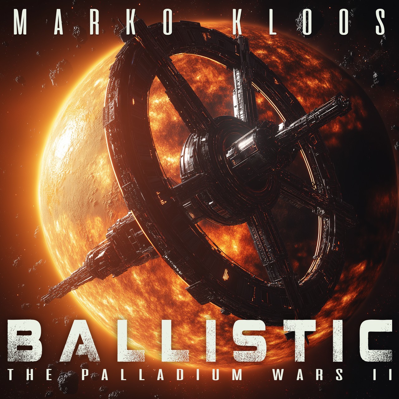 Audiobook cover for Ballistic