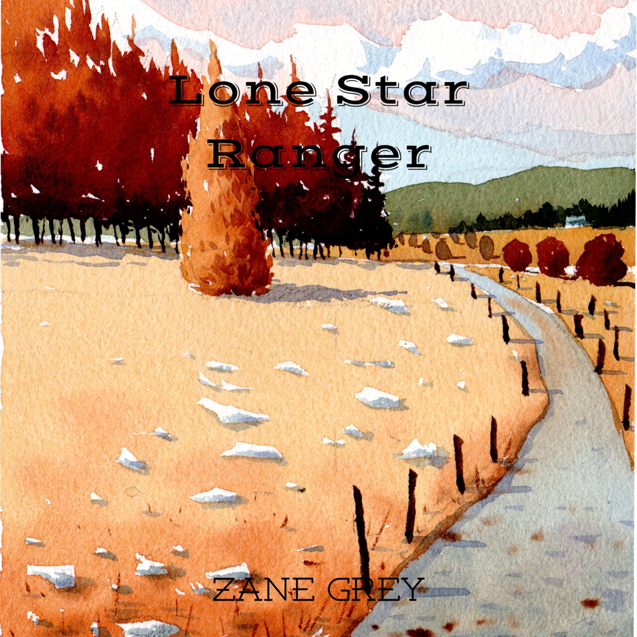 Audiobook cover for The Lone Star Ranger