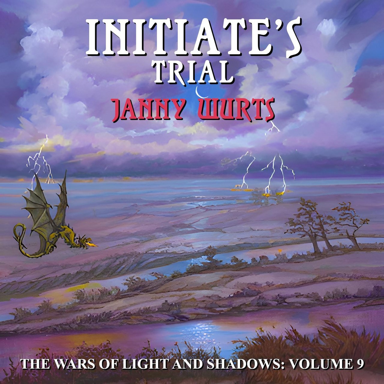 Audiobook cover for Initiate's trial
