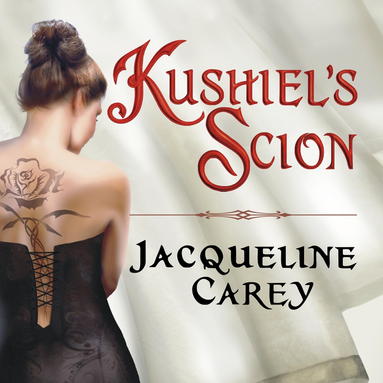Audiobook cover for Kushiel's scion