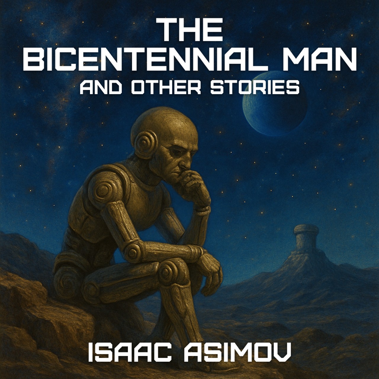 Audiobook cover for The Bicentennial Man and Other Stories [12 works]