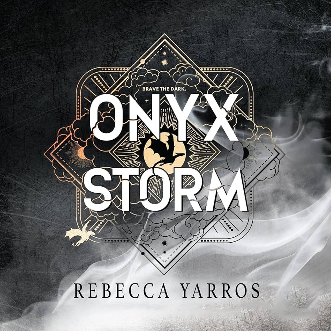 Audiobook cover for Onyx Storm