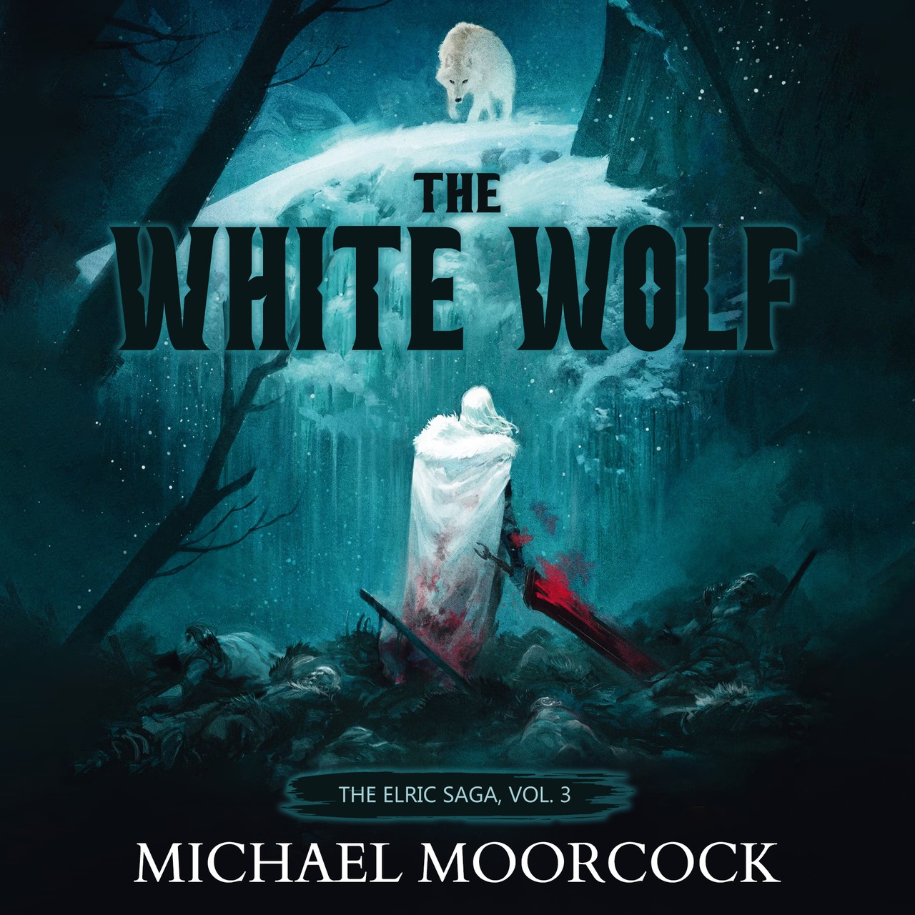 Audiobook cover for The White Wolf