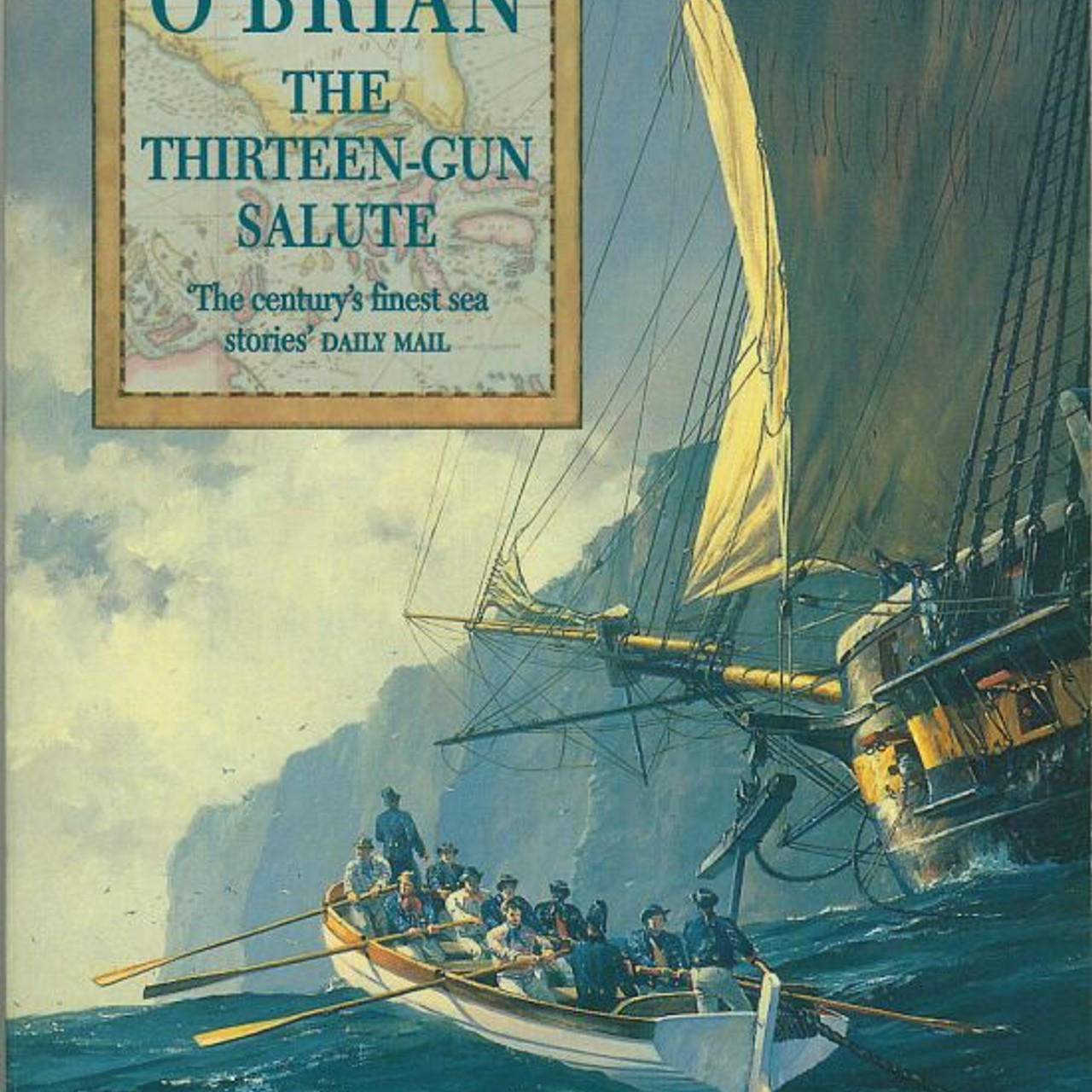 Audiobook cover for The thirteen-gun salute