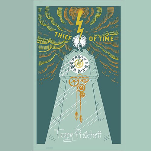 Audiobook cover for Pratchett Fiction Collection Eight-Book Set (Night Watch, Truth, Carpe Jugulum, Color of Magic, Fifth Elephant, Light Fantastic, Equal Rights, Thief of Time)
