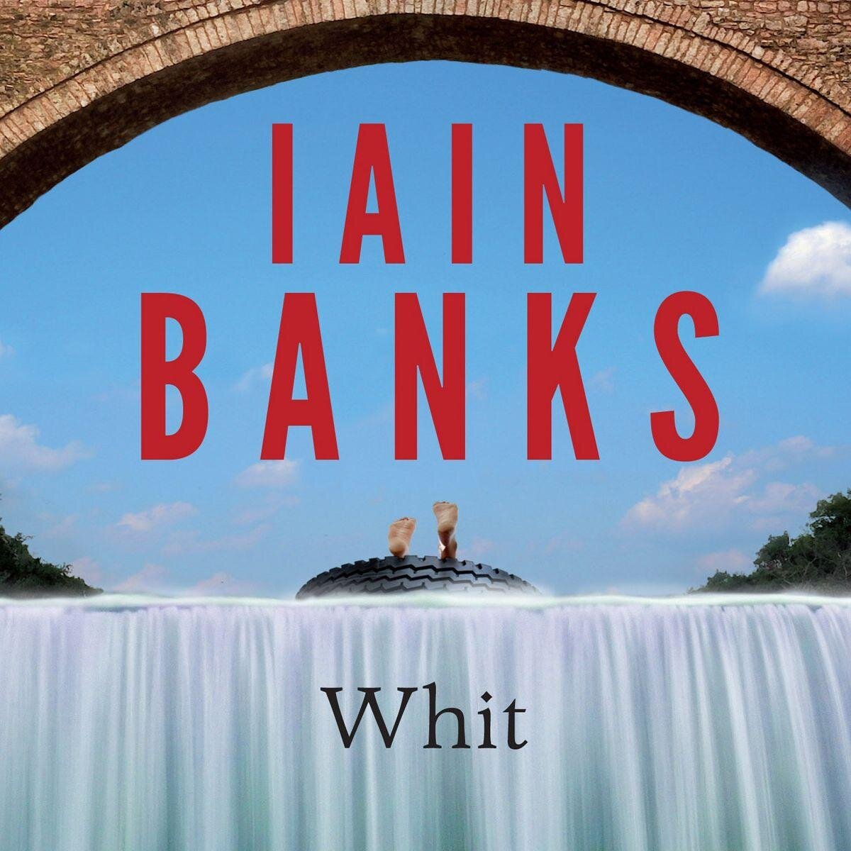 Audiobook cover for Iain Banks collection - Whit, a Song of Stone, Espedair street