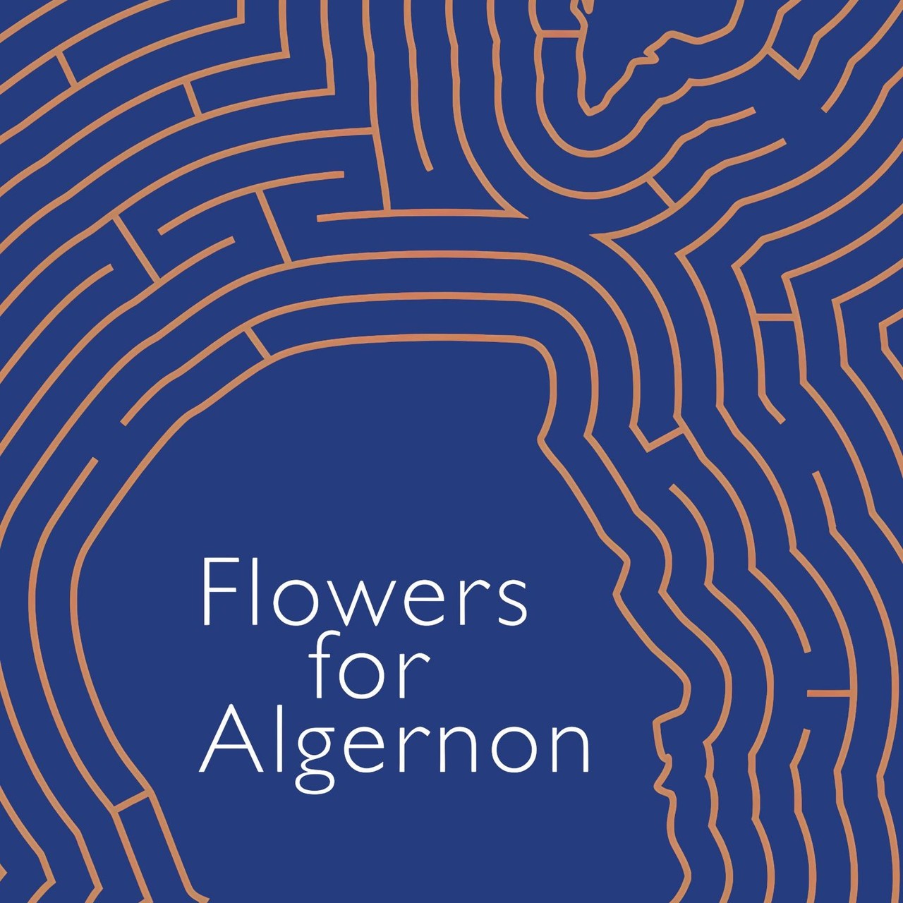Audiobook cover for Flowers for Algernon, Daniel Keyes