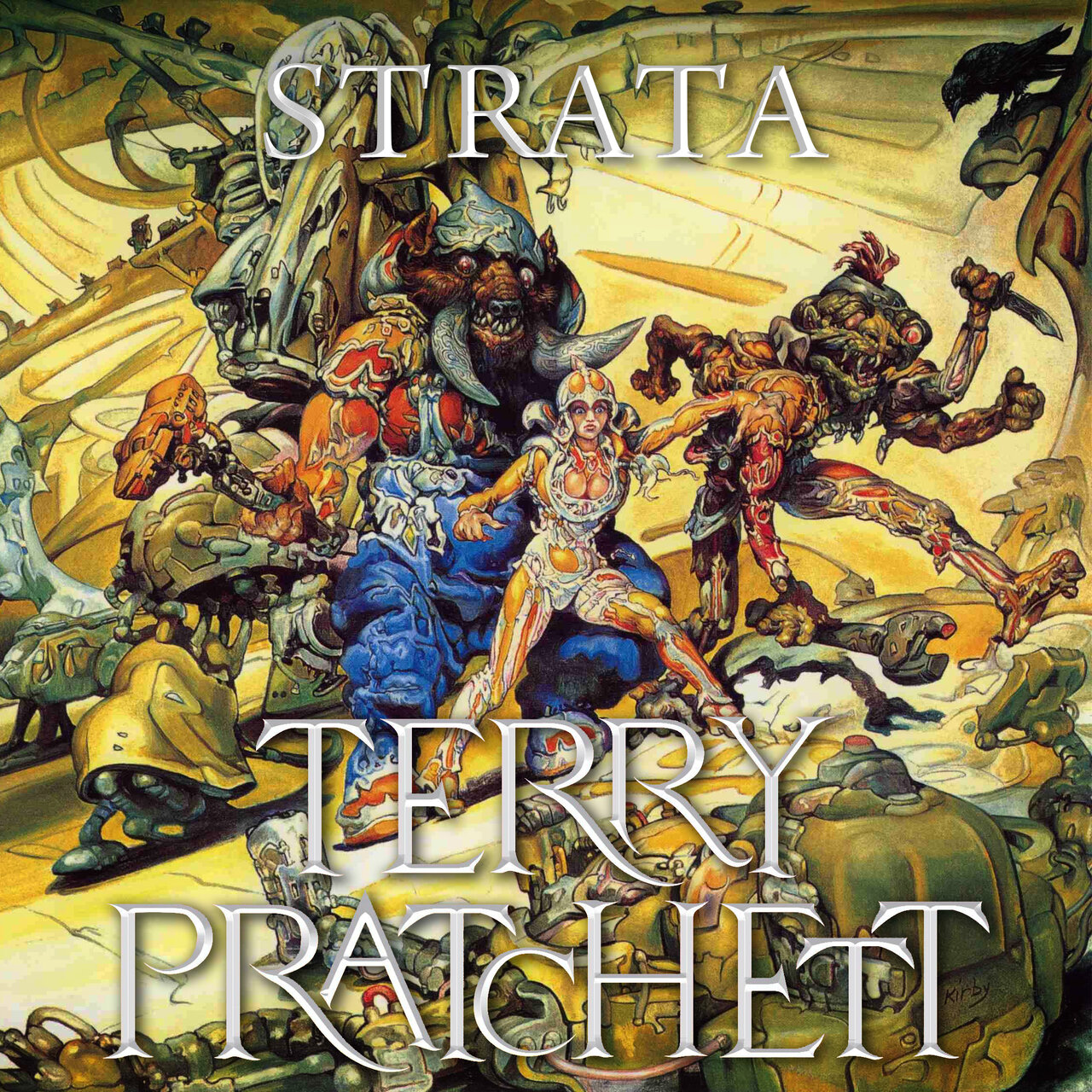 Audiobook cover for Strata