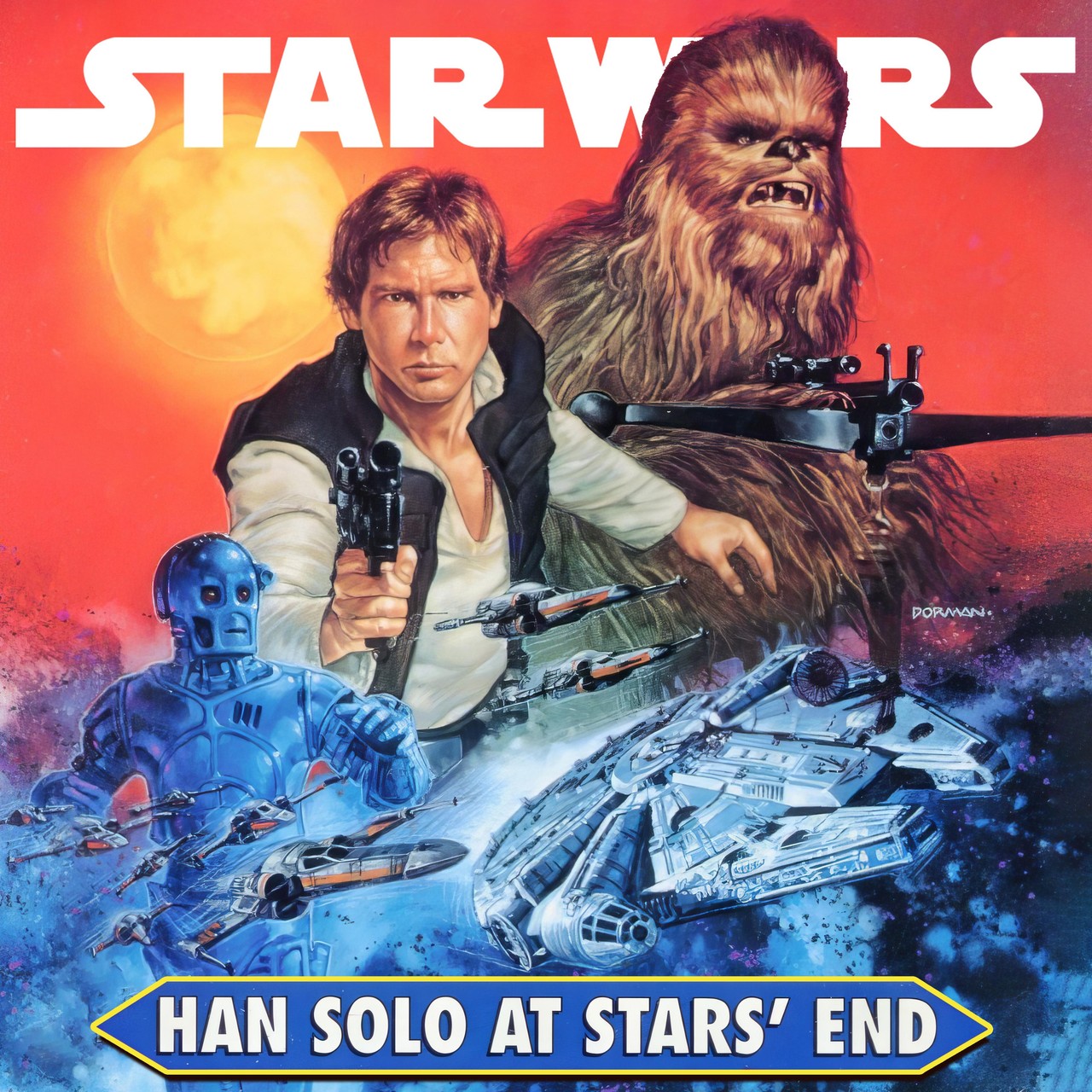 Audiobook cover for Star Wars - Han Solo Adventures - Han Solo at Star's End