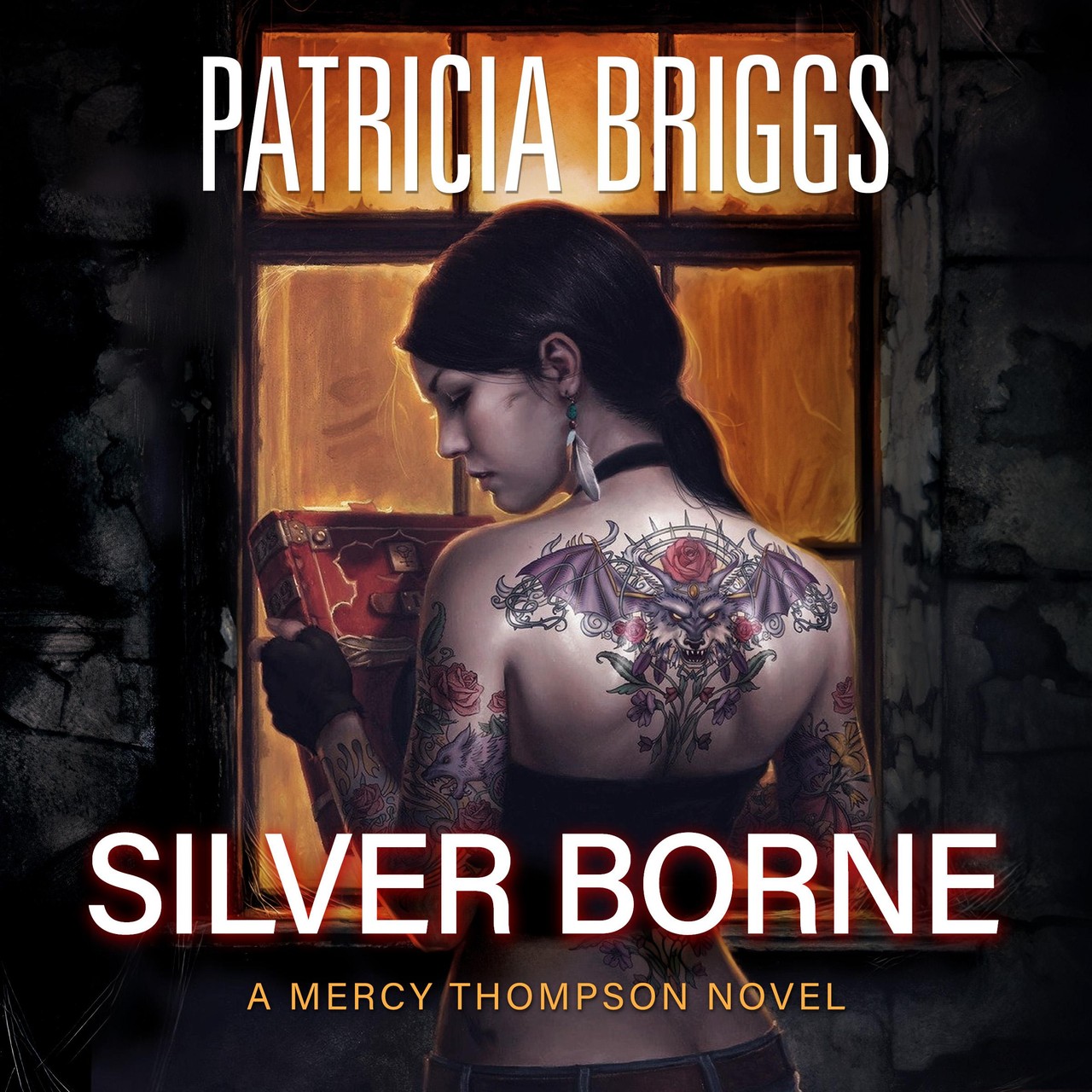 Audiobook cover for Silver borne