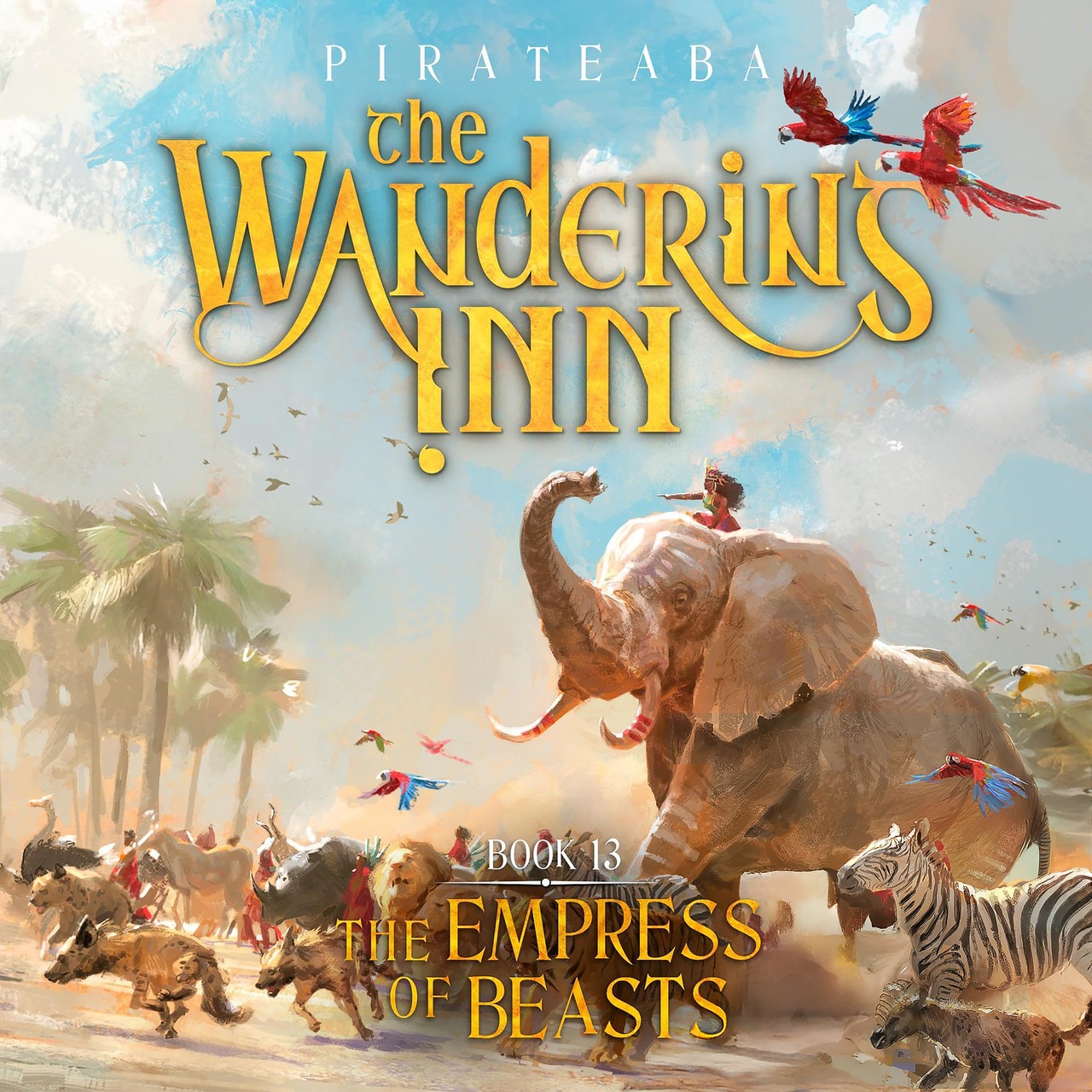 Audiobook cover for Empress of Beasts