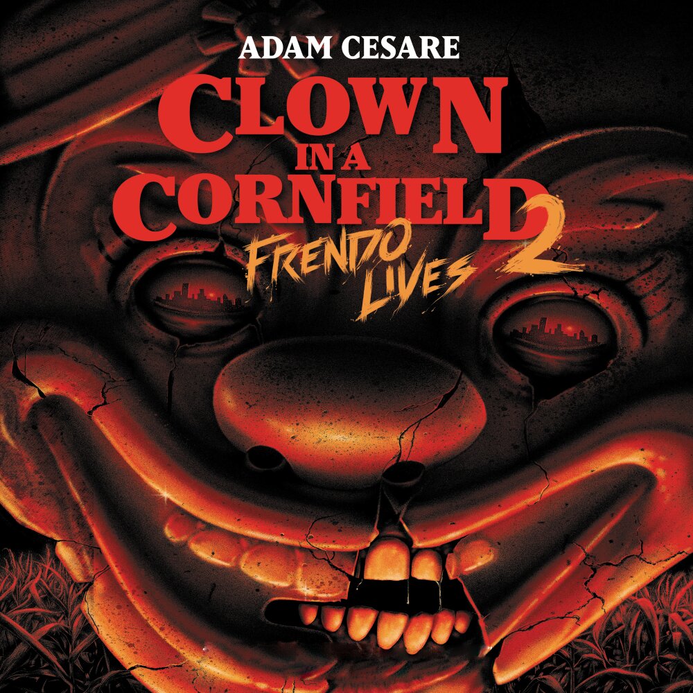 Audiobook cover for Clown in a Cornfield 2