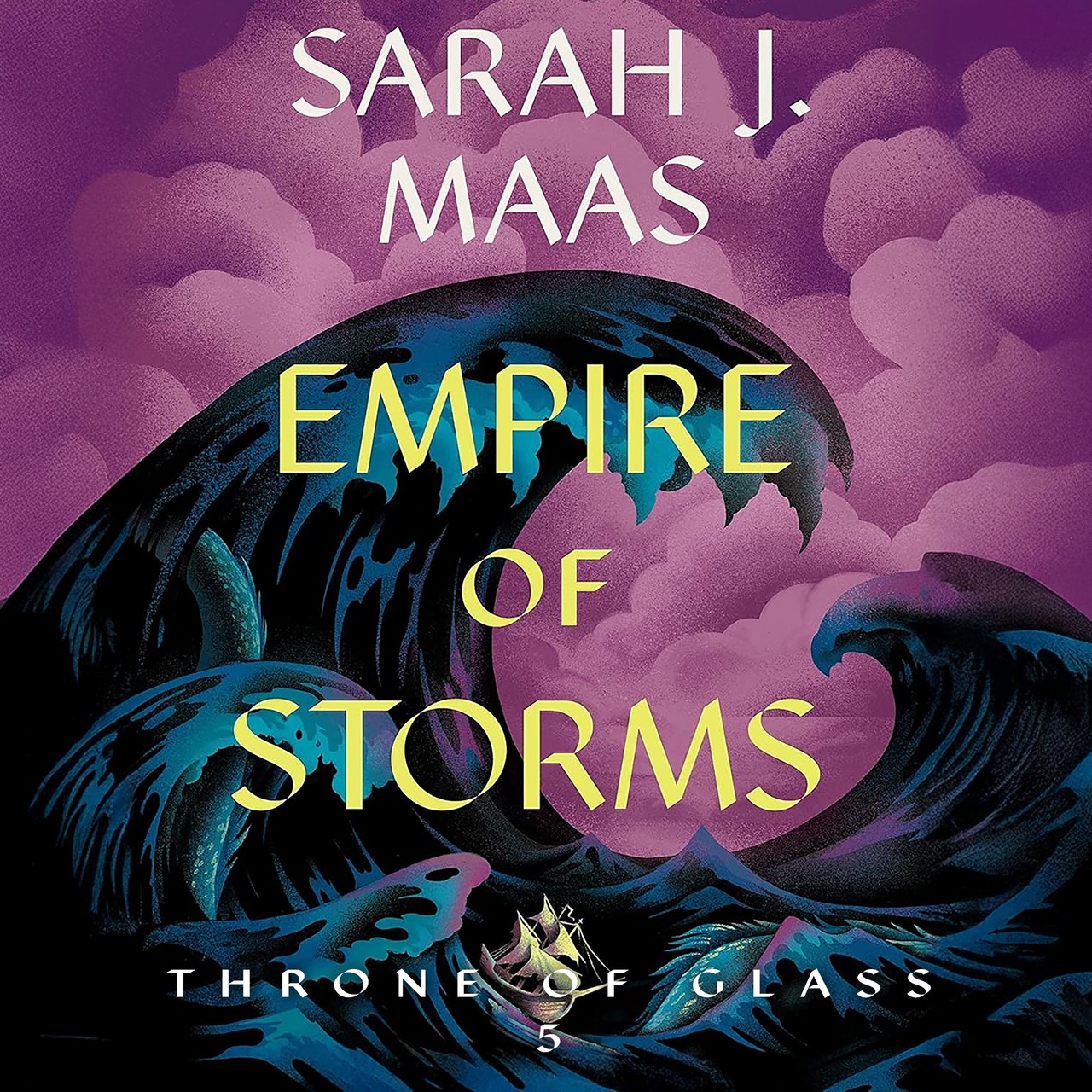 Audiobook cover for Empire of Storms
