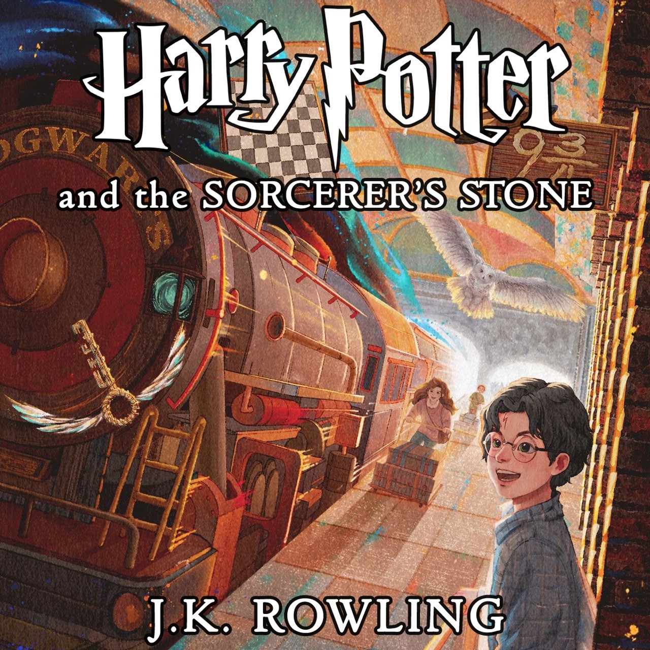 Audiobook cover for Harry Potter and the Philosopher's Stone