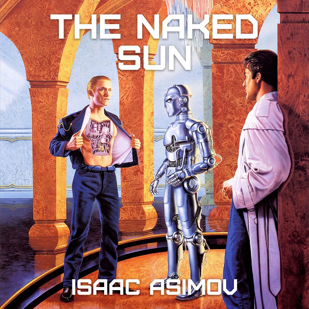 Audiobook cover for High Crystal (Martin Caidin) / The Naked Sun (Isaac Asimov)