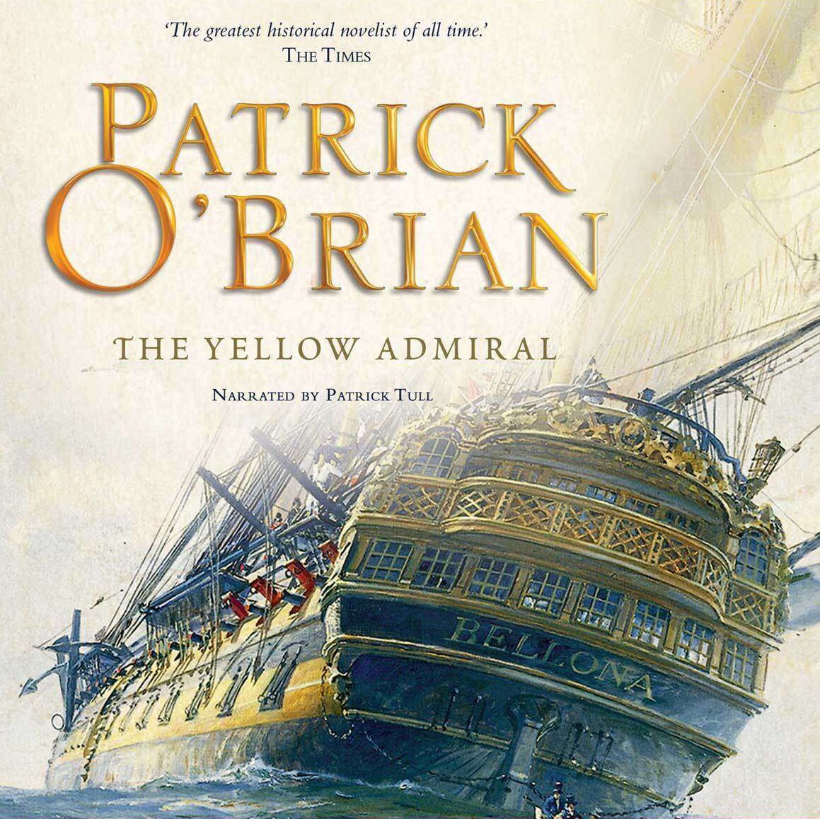 Audiobook cover for The Yellow Admiral